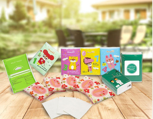 Biyobozunur Organik 60gsm Bebek Islak Mendilleri Yumuşak Temizlik