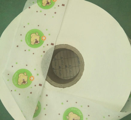 Bebek Bezleri Çocuk Bezleri İçin Nonwoven Arka Levha 18um 90um PE Lamine Film
